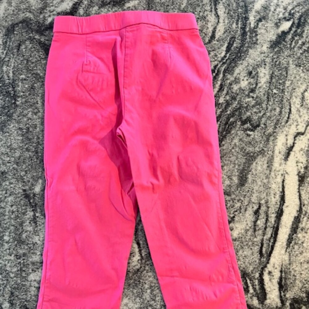 Rafaella women's stretch pants "cosmo pink" comfy flattering stretchy size 4